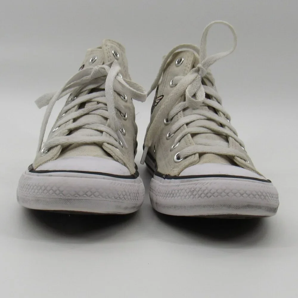 Converse Chuck Taylor All Star HI Butterflies Girls High Top Sneakers Size 2
